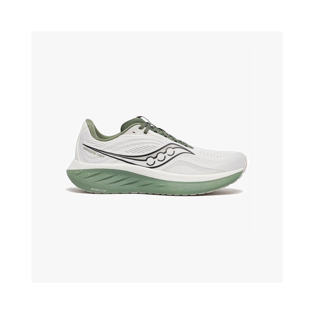 ▷ Saucony ride 18 blanco/verde por SOLO 150,00 €