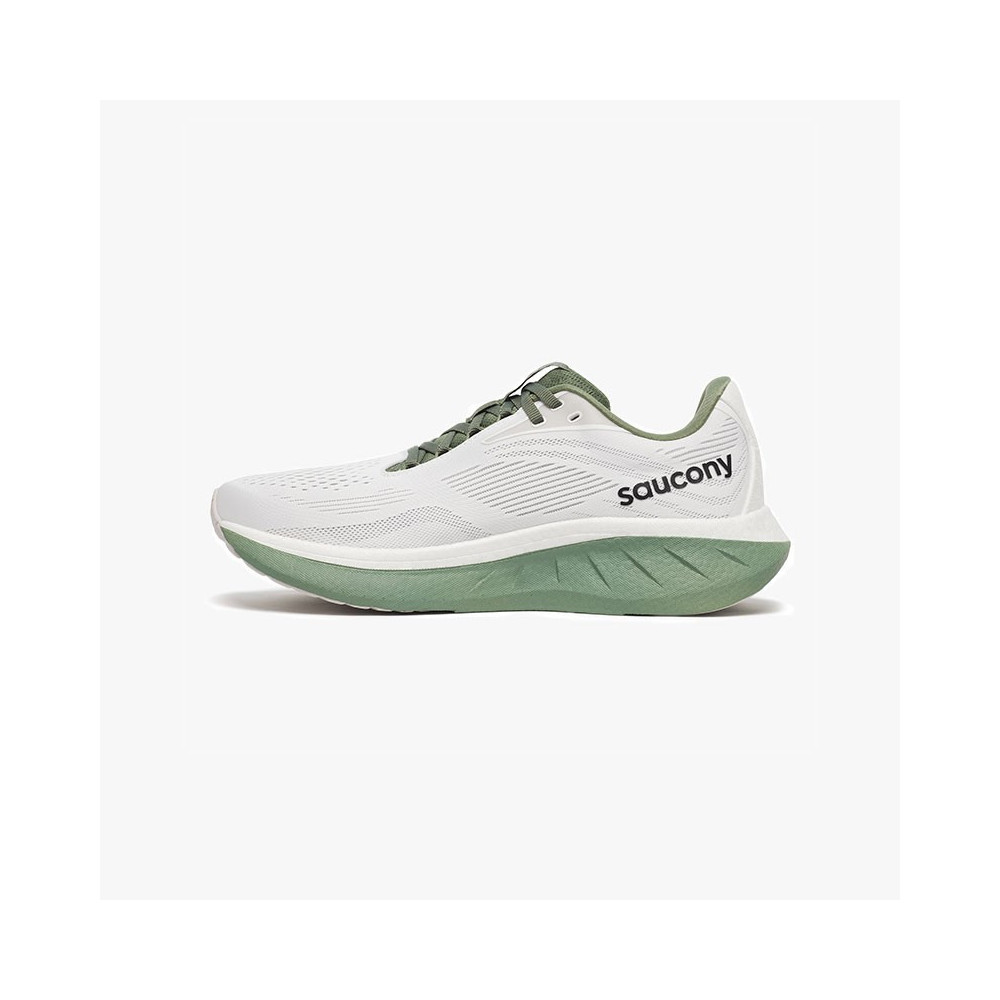 ▷ Saucony ride 18 blanco/verde por SOLO 150,00 €