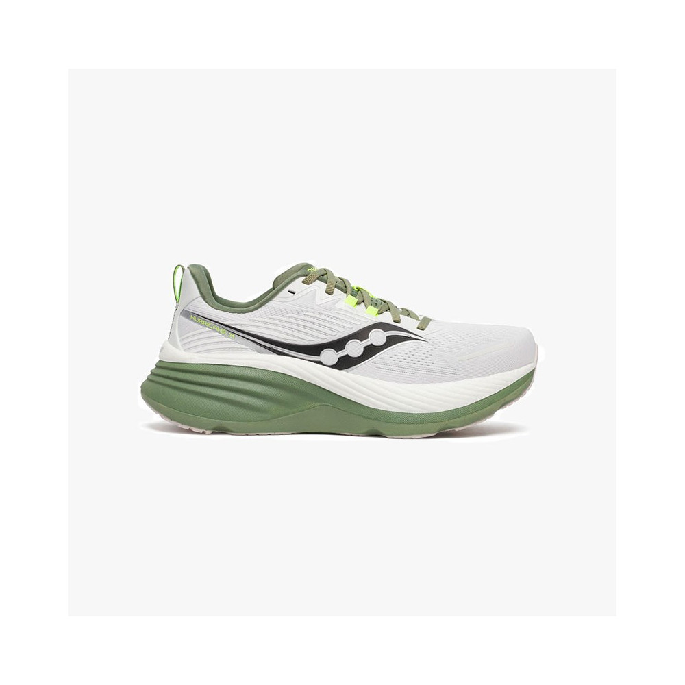 ▷ Saucony hurricane 24 white/olivine por SOLO 180,00 €