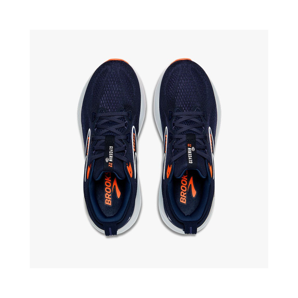 ▷ Brooks glycerin 22 negro/naranja por SOLO 180,00 €