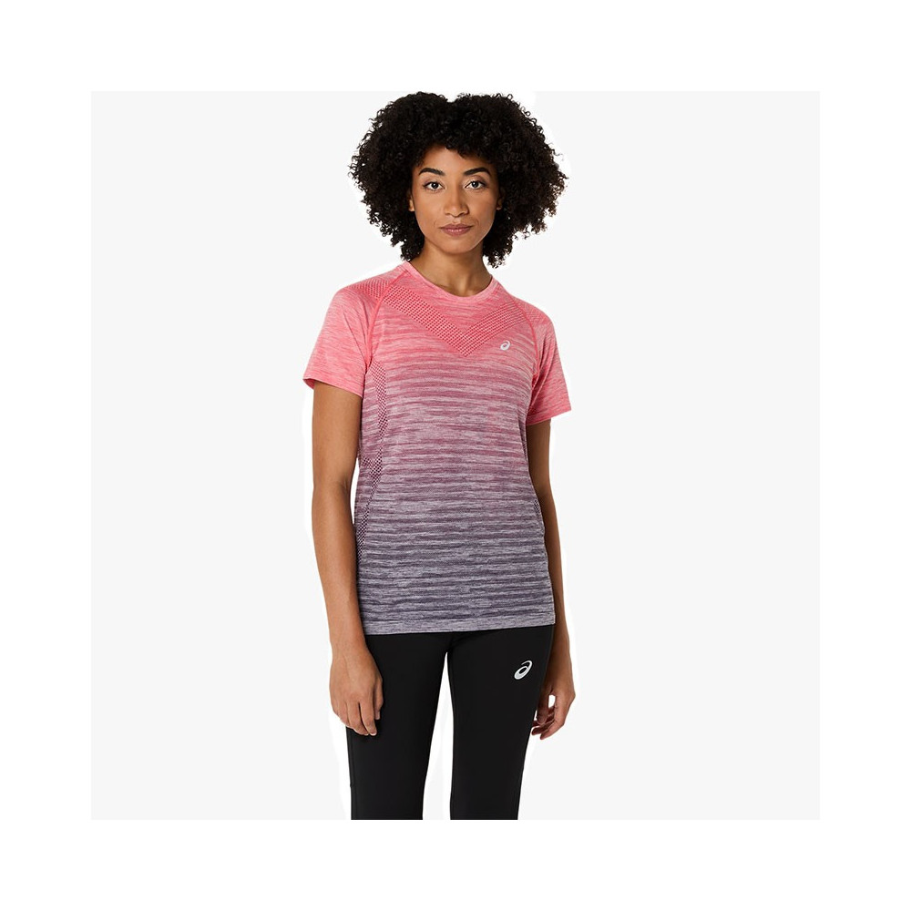 ▷ Camiseta asics seamless ss w coral/purple por SOLO 50,00 €