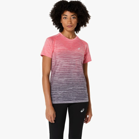 ▷ Camiseta asics seamless ss w coral/purple por SOLO 50,00 €