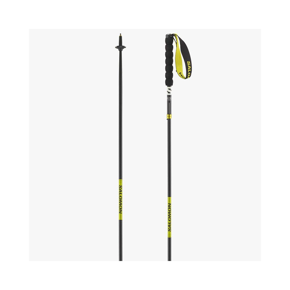 ▷ Bastones salomon ultra carbon foldble amarillo por SOLO 160,00 €