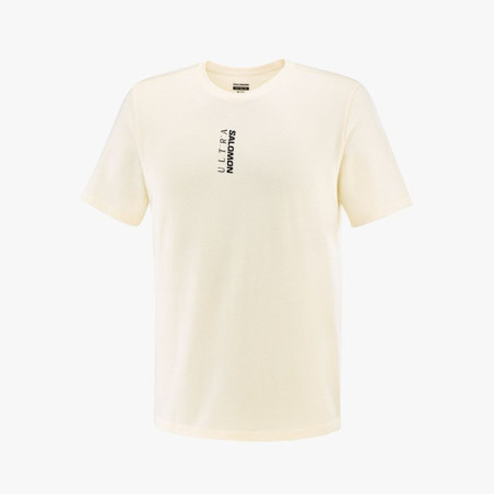 ▷ Camiseta salomon ultra logo algodÓn vainilla por SOLO 50,00 €
