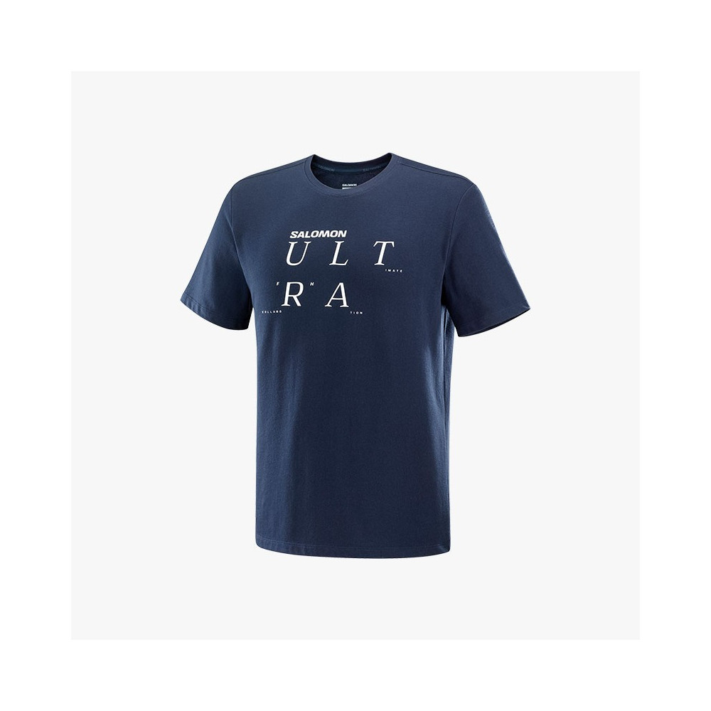 ▷ Camiseta salomon ultra logo algodÓn night sky por SOLO 50,00 €