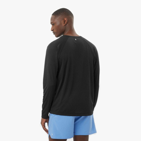 ▷ Camiseta salomon core ls negro por SOLO 55,00 €