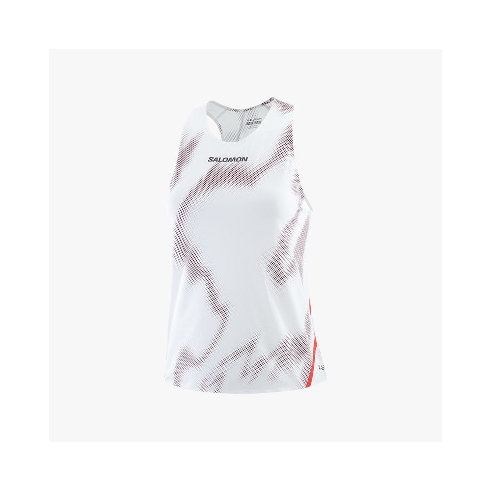 ▷ Camiseta salomon s/lab speed singlet w white/andorra por SOLO 85,00 €