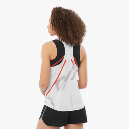 ▷ Camiseta salomon s/lab speed singlet w white/andorra por SOLO 85,00 €