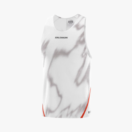 ▷ Camiseta salomon s/lab speed singlet white/andorra por SOLO 85,00 €