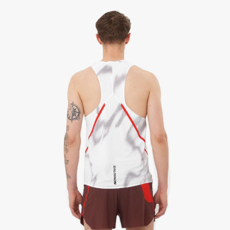 ▷ Camiseta salomon s/lab speed singlet white/andorra por SOLO 85,00 €