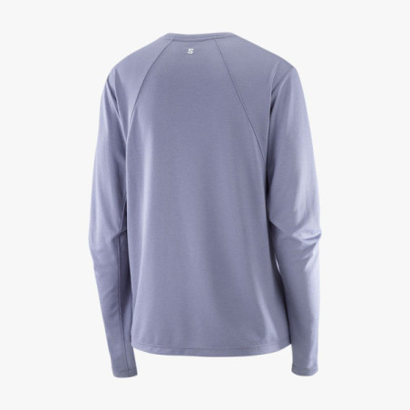 ▷ Camiseta salomon core ls w blue granite por SOLO 55,00 €