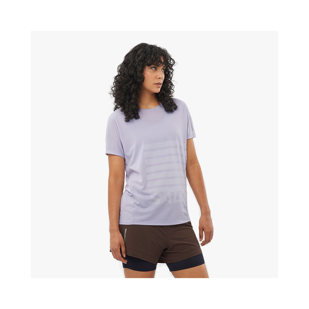 ▷ Camiseta salomon sense aero ss w cosmic sky por SOLO 70,00 €
