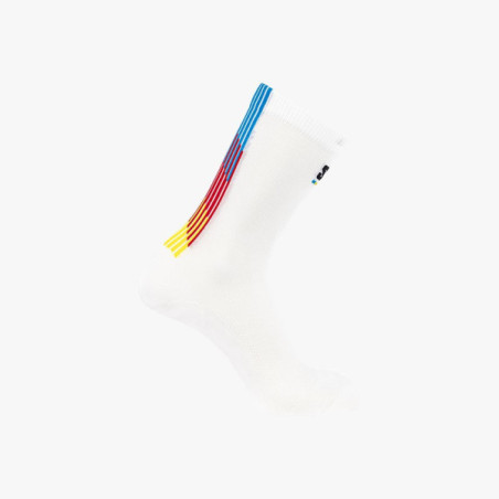 ▷ Calcetines salomon pulse race flag crew blanco por SOLO 20,00 €