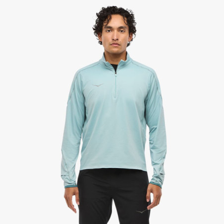 ▷ Camiseta hoka glidetech quarter zip azul por SOLO 90,00 €