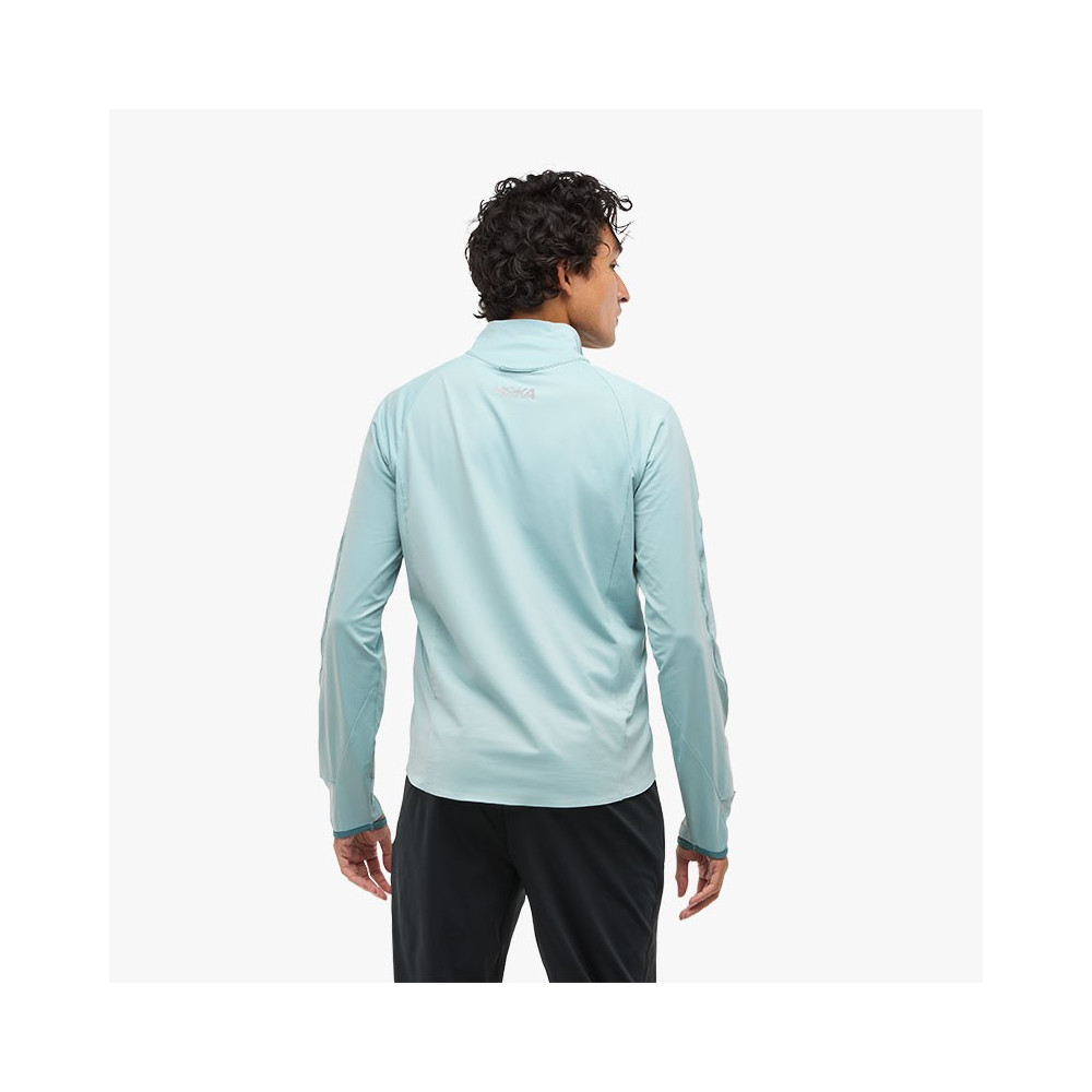 ▷ Camiseta hoka glidetech quarter zip azul por SOLO 90,00 €
