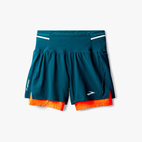 ▷ PantalÓn brooks high point 5" 2in1 azul por SOLO 70,00 €