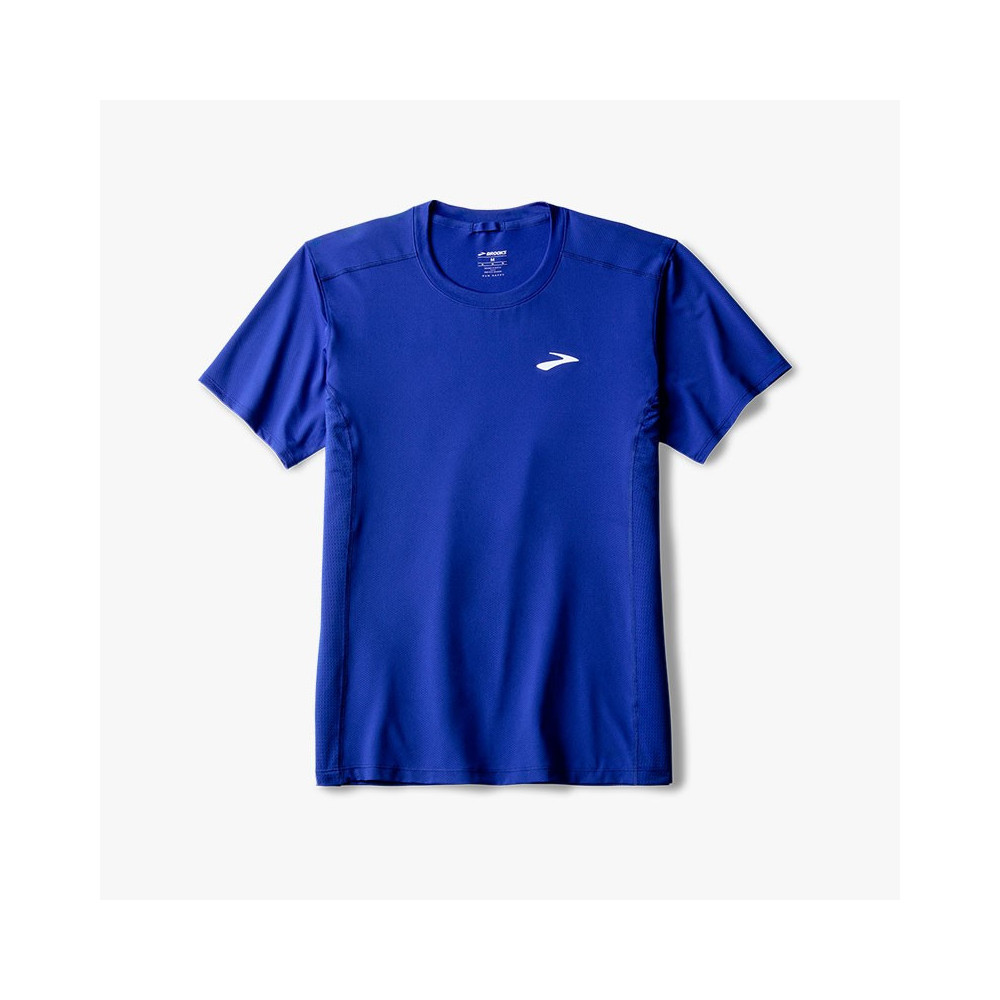 ▷ Brooks atmosphere short sleeve 3.0 blue T-shirt for ONLY 45,00 €