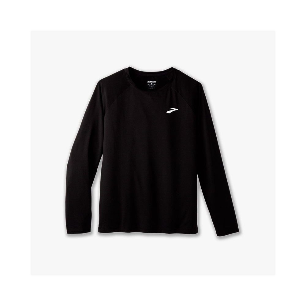 ▷ Camiseta brooks atmosphere long sleeve 2.0 negro por SOLO 30,00 €