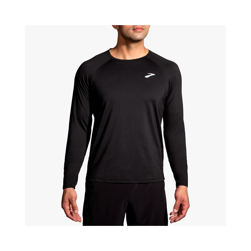 ▷ Camiseta brooks atmosphere long sleeve 2.0 negro por SOLO 30,00 €