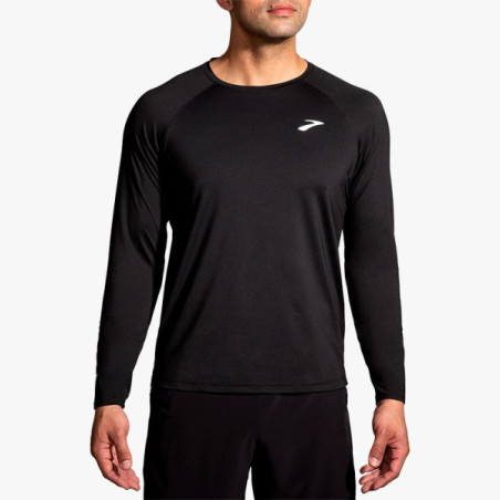 ▷ Camiseta brooks atmosphere long sleeve 2.0 negro por SOLO 30,00 €