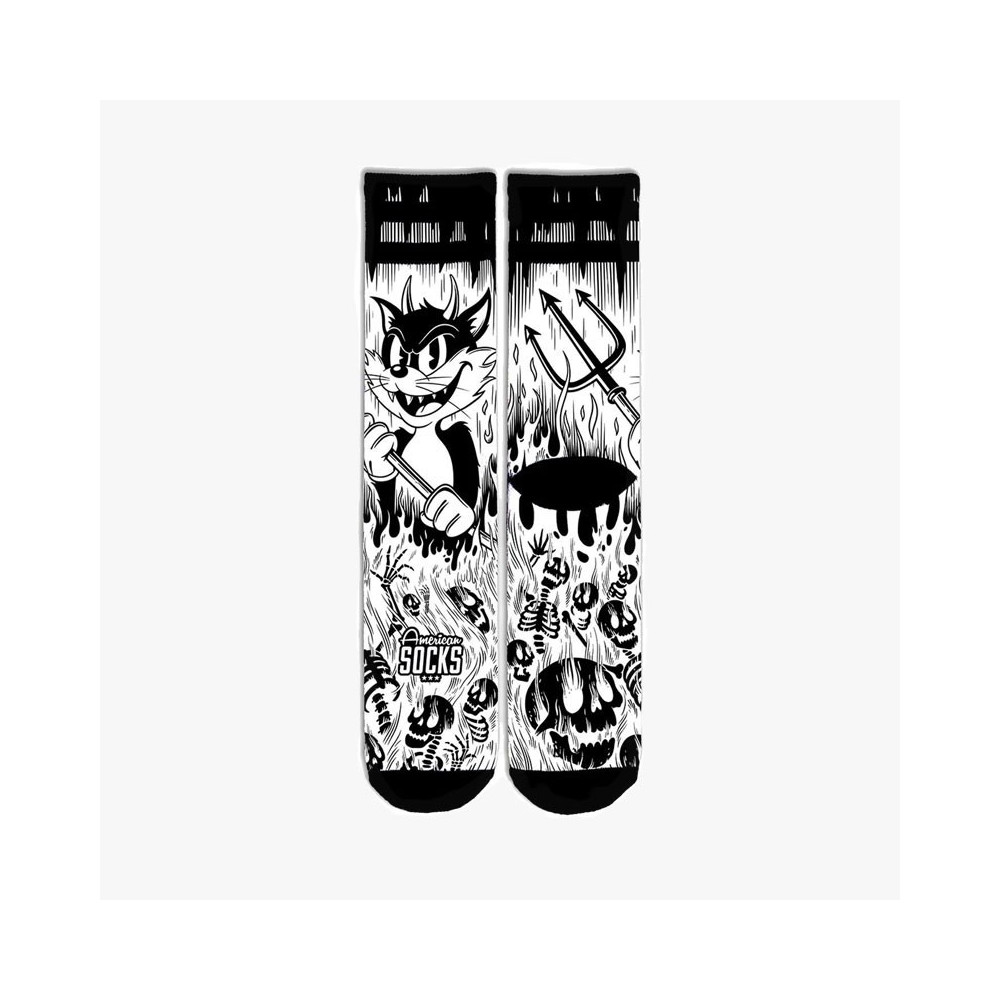 ▷ Calcetines american socks evil cat por SOLO 16,95 €