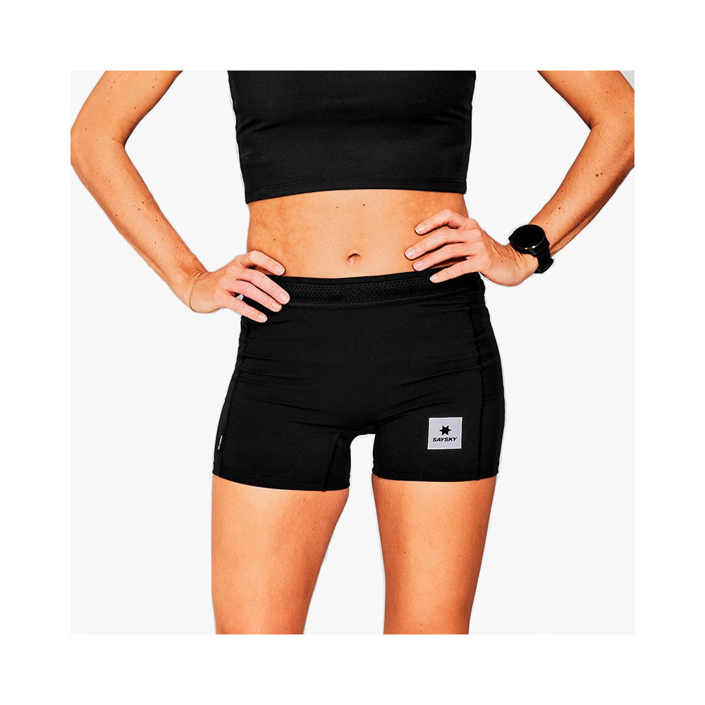 ▷ Mallas saysky flow+ race tights 4 w negro por SOLO 60,00 €