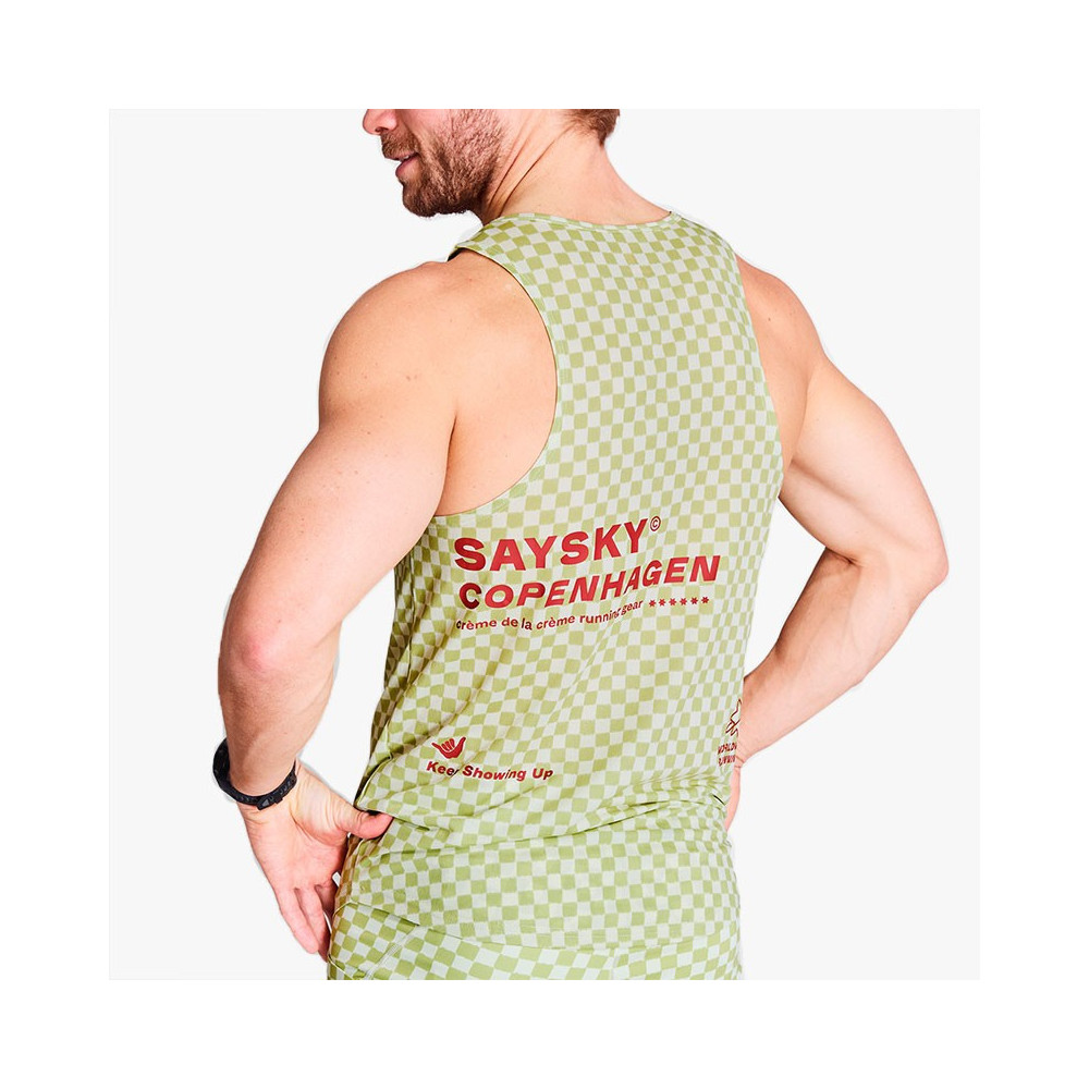 ▷ Camiseta saysky checker combat singlet verde por SOLO 50,00 €