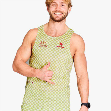 ▷ Camiseta saysky checker combat singlet verde por SOLO 50,00 €