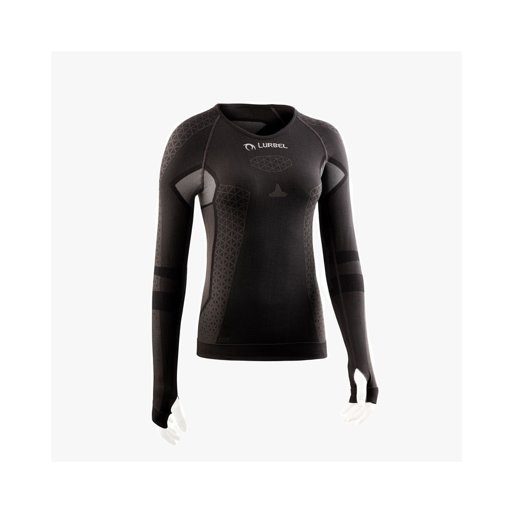 ▷ Camiseta lurbel cristallo long sleeves w gris marengo por SOLO 57,50 €