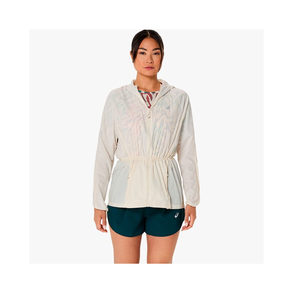 ▷ Cortavientos asics road packable jacket w beige por SOLO 100,00 €
