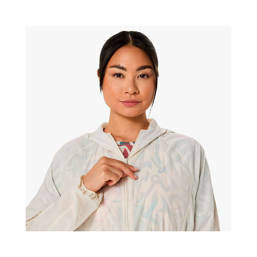 ▷ Cortavientos asics road packable jacket w beige por SOLO 100,00 €