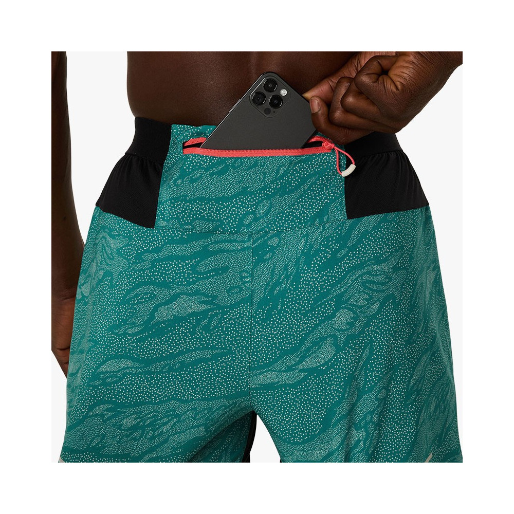 ▷ PantalÓn asics fujitrail all over 5in green por SOLO 50,00 €