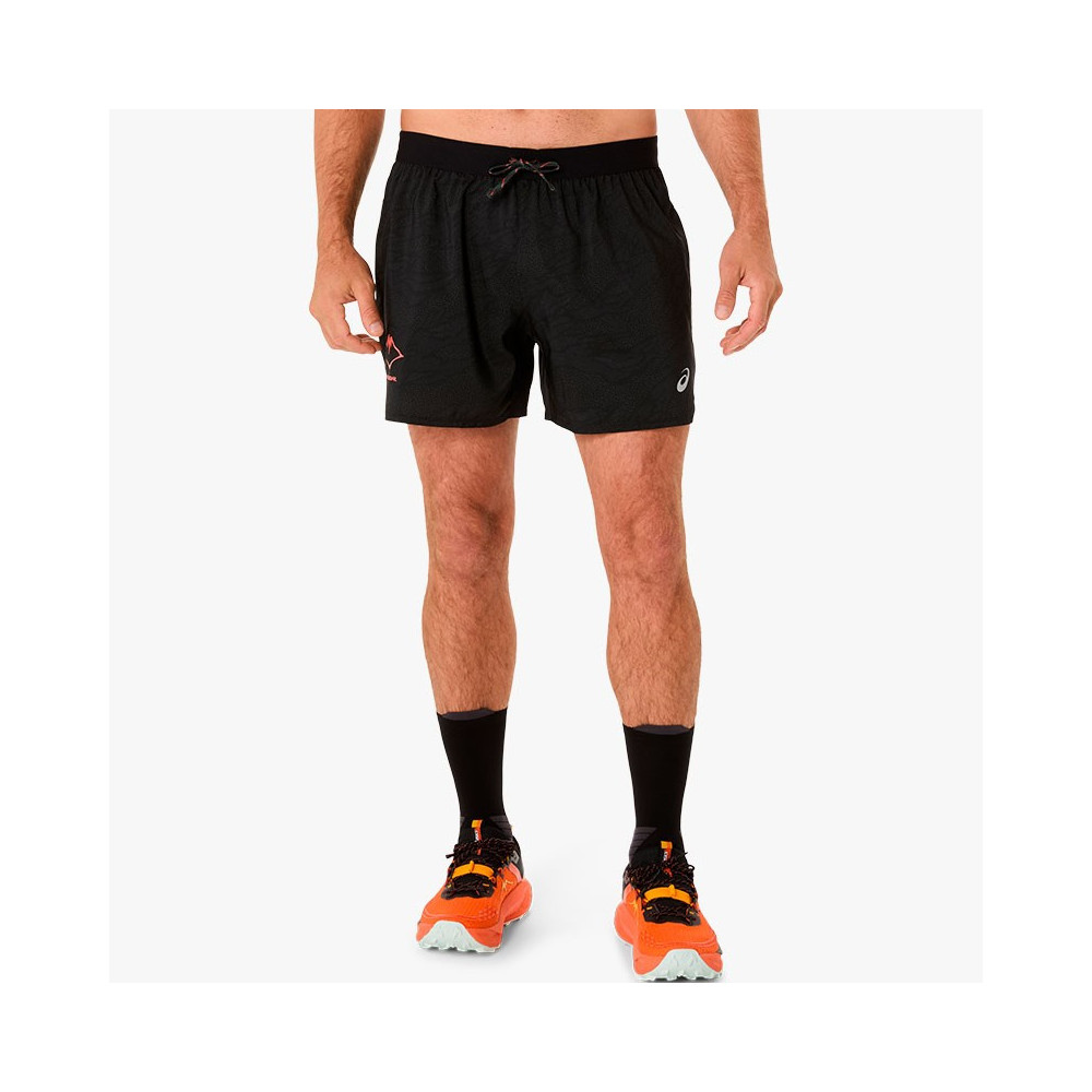 ▷ PantalÓn asics fujitrail all over 5in negro por SOLO 50,00 €