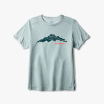 CAMISETA BROOKS DISTANCE SHORT BIT OF BLUE