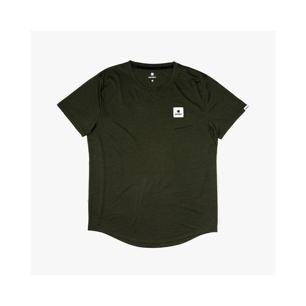 ▷ Camiseta saysky clean combat verde oscuro por SOLO 55,00 €