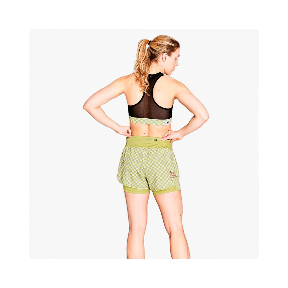 ▷ saysky checker 2in1 pace w green/stamp pants for ONLY 68,00 €
