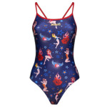 BLUE PIN UP MOOD SWIMSUIT