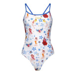 BAÑADOR PIN UP BLANCO