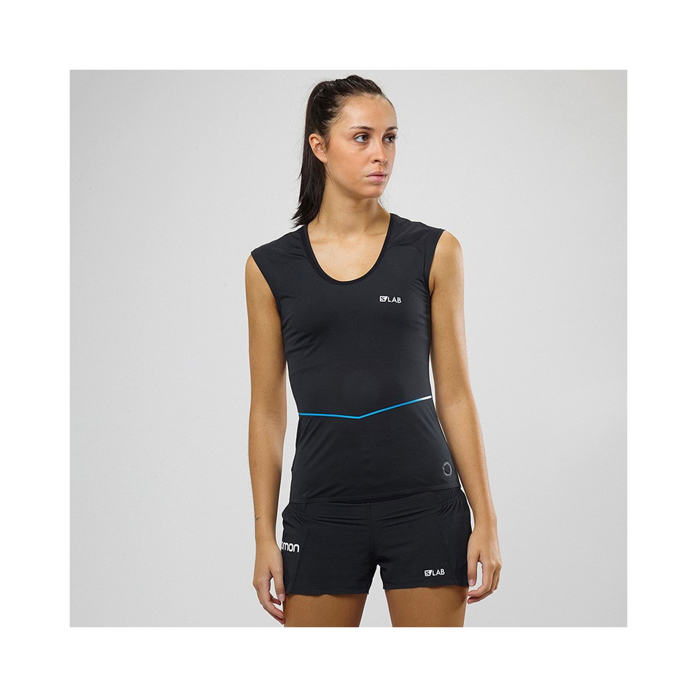 ▷ Camiseta salomon  s/lab nso w negro por SOLO 80,00 €