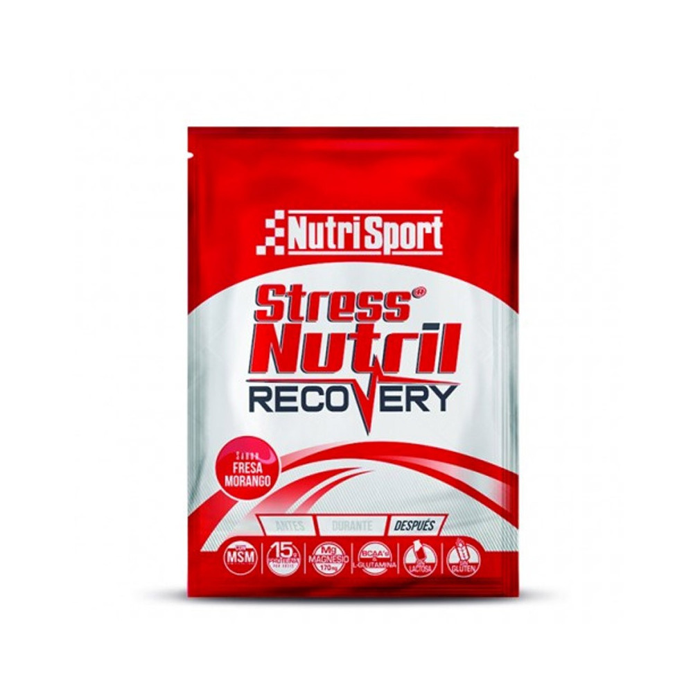 ▷ Recuperador nutrisport stressnutril monodosis fresa por SOLO 2,00 €