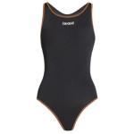 SWIMSUIT MILANO W BLACK/ORANGE