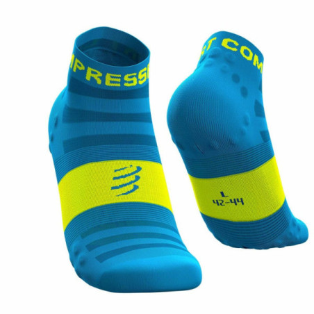 ▷ Calcetines compressport pro racing v3 ultralight run low azul flÚor for only 13,50 €