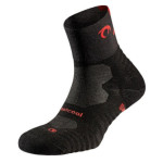 LURBEL STONE PRO SOCKS BLACK RED